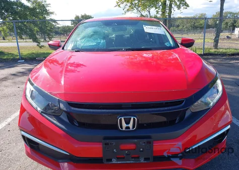 2020 Honda Civic Lx из США, поврежденный, VIN 2HGFC2F64LH560565